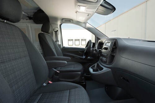 2017 Mercedes-Benz Metris Worker Cargo Minivan Interior