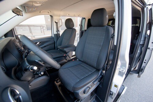 2017 Mercedes-Benz Metris Passenger Minivan Interior