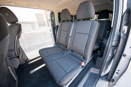 2017 Mercedes-Benz Metris Passenger Minivan Rear Interior