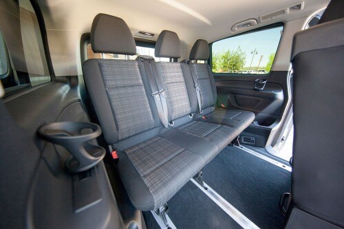 2017 Mercedes-Benz Metris Passenger Minivan Rear Interior