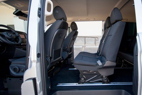 2017 Mercedes-Benz Metris Passenger Minivan Rear Interior