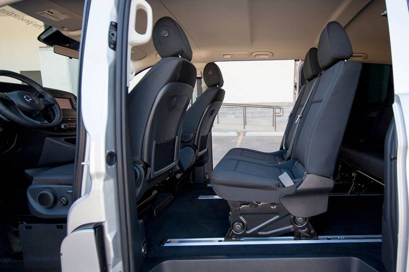 Mercedes-Benz Metris Passenger Minivan Rear Interior