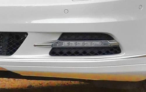 2012 Mercedes-Benz S-Class S350 BlueTEC LED Daytime Running Light Detail