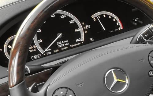 2012 Mercedes-Benz S-Class S350 BlueTEC Instrument Cluster