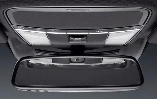 2010 Mercedes-Benz S-Class S550 4MATIC Overhead Console Detail Shown
