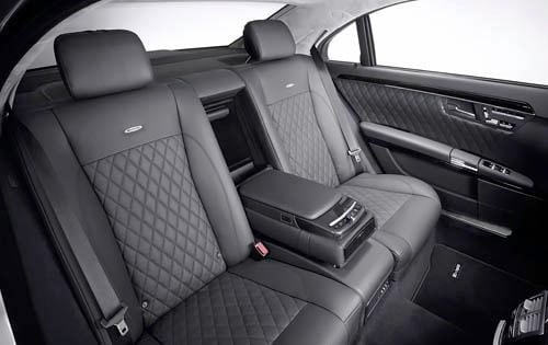 2010 Mercedes-Benz S-Class S65 AMG Rear Interior Shown