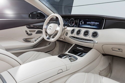 2017 Mercedes-Benz S-Class AMG S65 Convertible Interior. European Specs Shown.