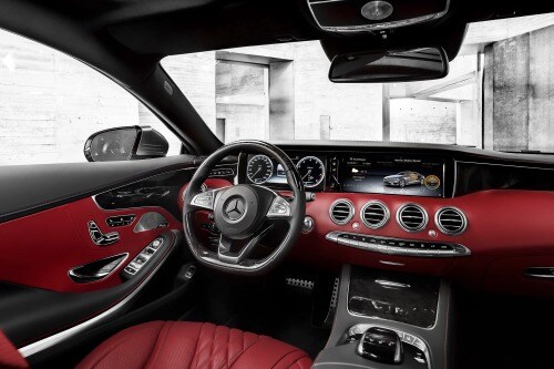 2017 Mercedes-Benz S-Class S550 4MATIC Coupe Interior