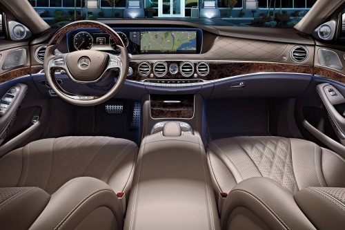 2017 Mercedes-Benz S-Class S550 Sedan Interior Shown