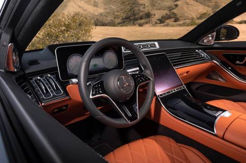 Mercedes-Benz S-Class S 580 4MATIC Sedan Steering Wheel Detail