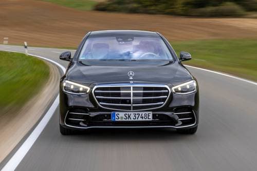 2023 Mercedes-Benz S-Class S 580e 4MATIC Sedan Exterior. European Model Shown.