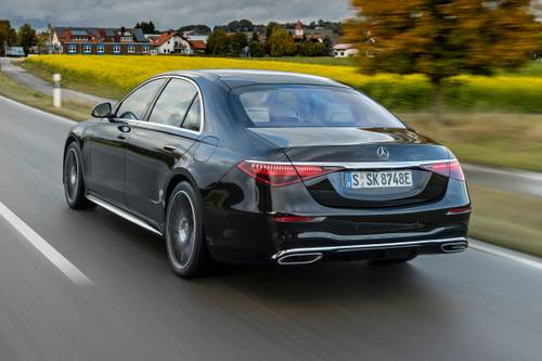 2023 Mercedes-Benz S-Class S 580e 4MATIC Sedan Exterior. European Model Shown.