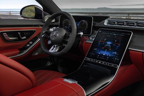 2024 Mercedes-Benz S-Class AMG S 63 E PERFORMANCE Sedan Interior Detail