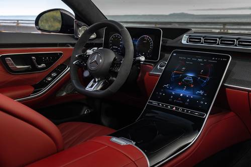 2025 Mercedes-Benz S-Class AMG S 63 E PERFORMANCE Sedan Interior Detail
