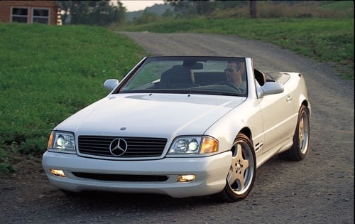 Used 2002 Mercedes Benz Sl Class Pricing For Sale Edmunds