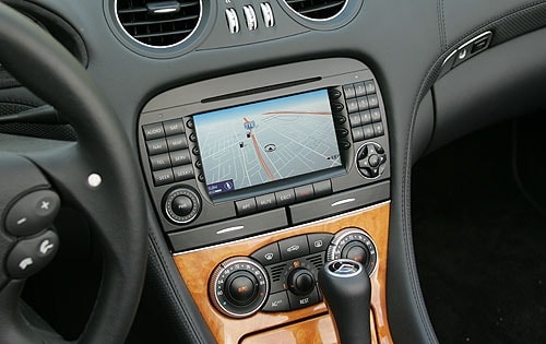 2005 Mercedes-Benz SL65 AMG Center Console and Nav System