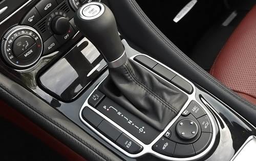 2011 Mercedes-Benz SL-Class SL550 Shifter Detail Shown