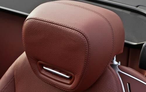 2011 Mercedes-Benz SL-Class SL550 Head Rest Detail Shown