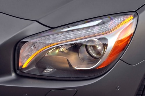 2013 Mercedes-Benz SL-Class SL550 Convertible Headlamp Detail