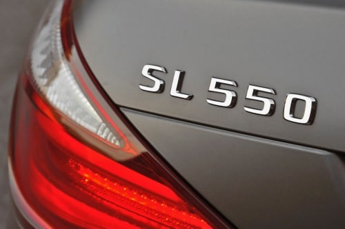 2013 Mercedes-Benz SL-Class SL550 Convertible Rear Badge