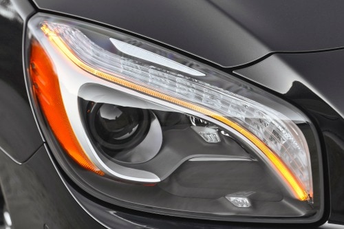 2013 Mercedes-Benz SL-Class SL65 AMG Convertible Headlamp Detail
