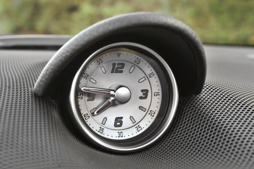 2014 Mercedes-Benz SL-Class SL550 Convertible Analog Clock Detail