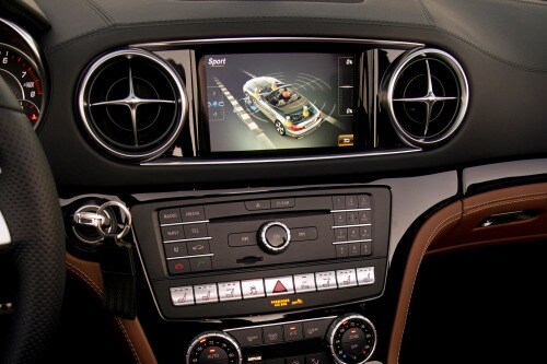 Mercedes-Benz SL-Class SL 450 Convertible Center Console