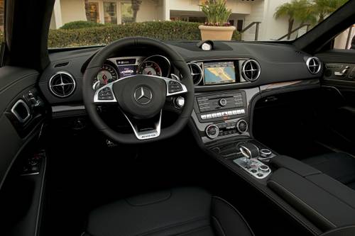 2019 Mercedes-Benz SL-Class AMG SL 63 Convertible Steering Wheel Detail