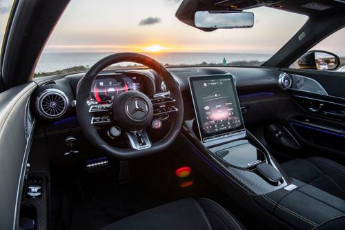 Mercedes-Benz SL-Class AMG SL 63 Convertible Steering Wheel Detail
