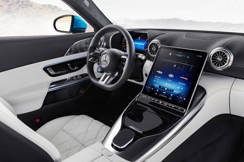 2025 Mercedes-Benz SL-Class AMG SL 43 Convertible Interior Detail