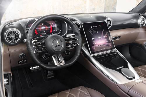 2025 Mercedes-Benz SL-Class AMG SL 55 Convertible Steering Wheel Detail