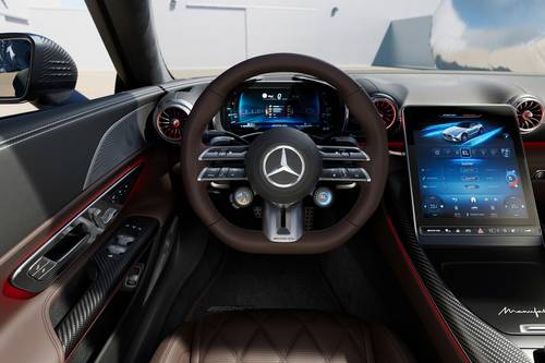2025 Mercedes-Benz SL-Class AMG SL 63 S E PERFORMANCE Convertible  Steering Wheel Detail