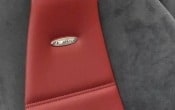 2009 Mercedes-Benz SLK-Class SLK55 AMG Seat Badging Detail