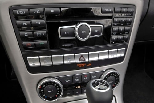 2013 Mercedes-Benz SLK-Class SLK350 Convertible Center Console