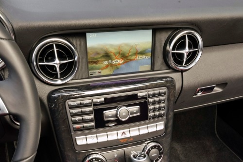 2014 Mercedes-Benz SLK-Class SLK250 Convertible Center Console