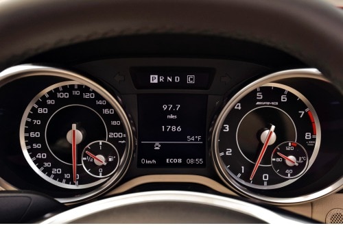 2014 Mercedes-Benz SLK-Class SLK55 AMG Convertible Gauge Cluster