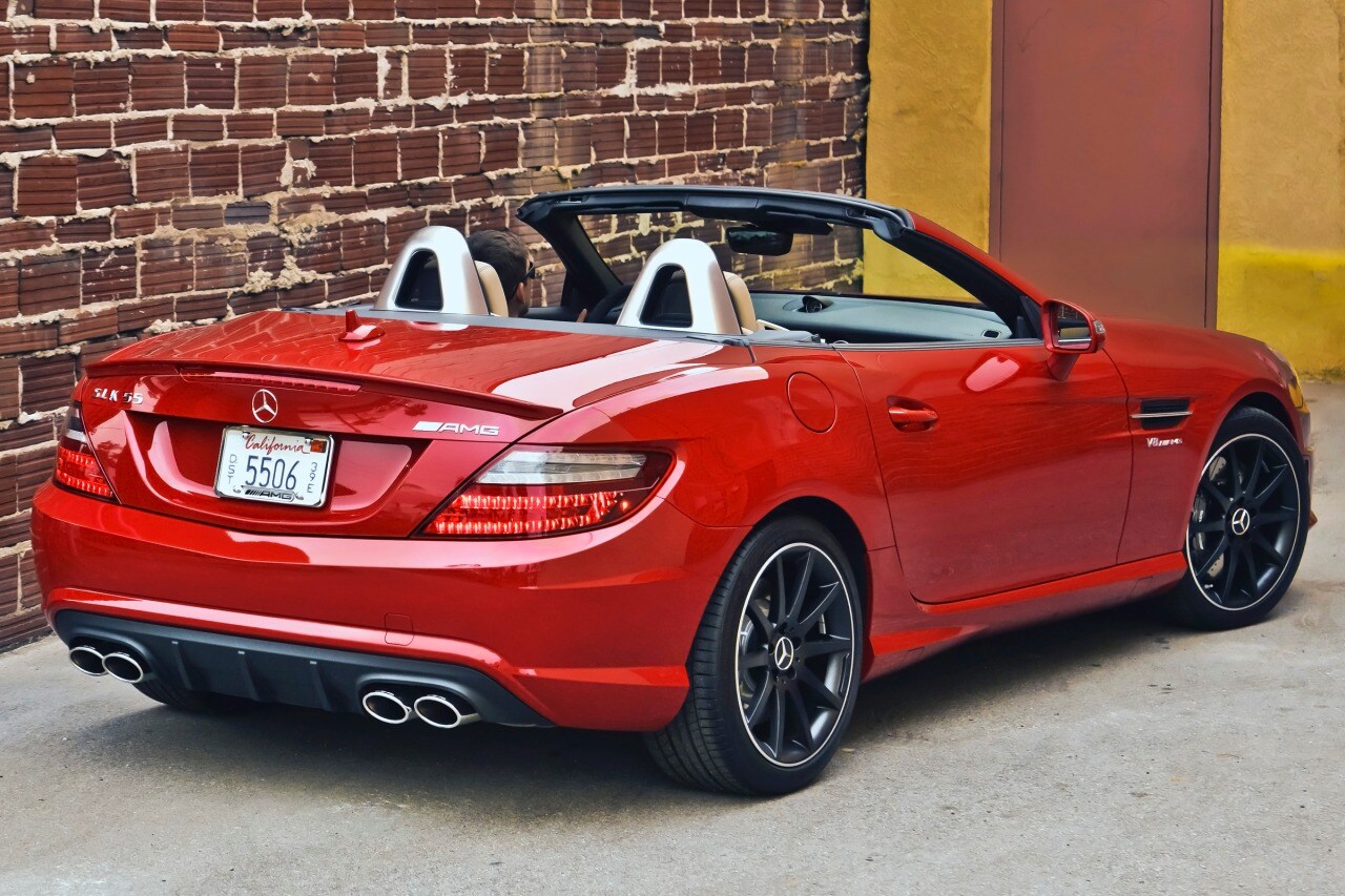 Used 2014 Mercedes Benz SLK Class SLK55 AMG Pricing For Sale Edmunds Used 2014 Mercedes Benz SLK Class SLK55 AMG Pricing For Sale Edmunds