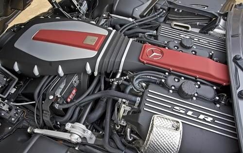 2009 Mercedes-Benz SLR McLaren 5.4L V8 Supercharged Engine