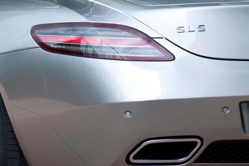 2012 Mercedes-Benz SLS AMG Coupe Rear Badge 2012 Mercedes-Benz SLS AMG Coupe Rear Badge