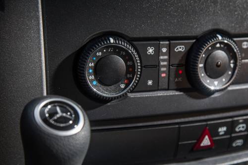 Mercedes-Benz Sprinter Worker 144 WB Cargo Van Interior Detail Shown