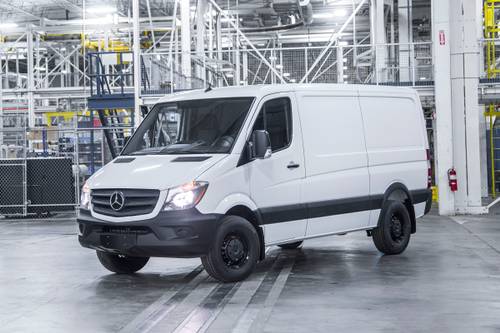 Mercedes-Benz Sprinter Worker 144 WB Cargo Van Exterior Shown