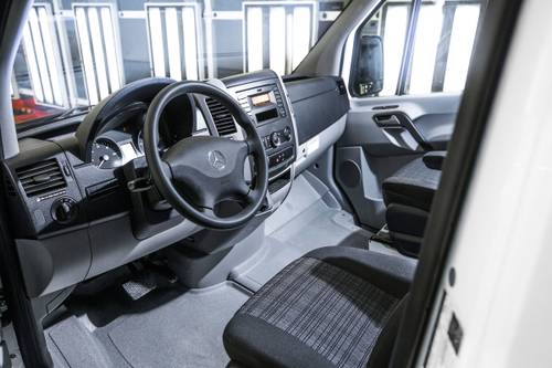 Mercedes-Benz Sprinter Worker 144 WB Cargo Van Interior Shown