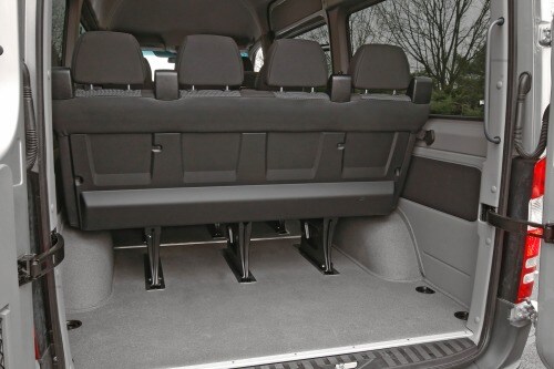 2010 Mercedes-Benz Sprinter 2500 144 WB Passenger Passenger Van Cargo Area