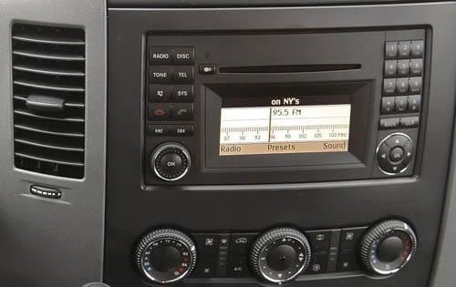 2010 Mercedes-Benz Sprinter Passenger Center Console