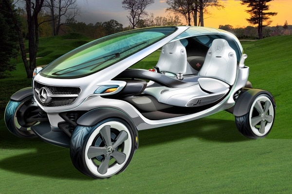 Mercedes-Benz Vision Golf Cart Is Rolling Country Club | Edmunds