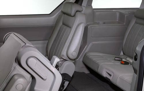 2004 Mercury Monterey Premier Rear Interior w/Folding Second-Row Seats