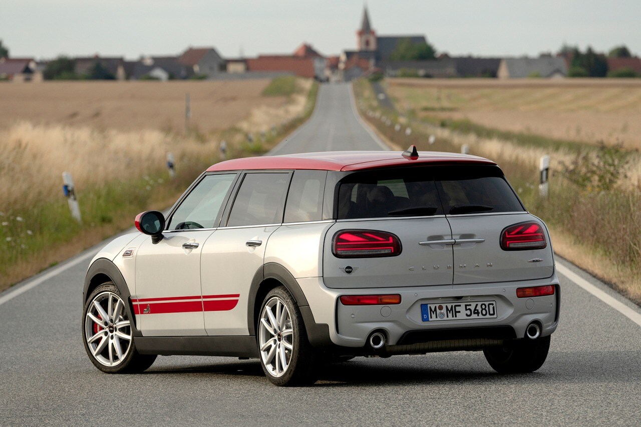 2020 Mini Clubman John Cooper Works - Rear 3/4 2020 Mini Clubman John Cooper Works - Rear 3/4