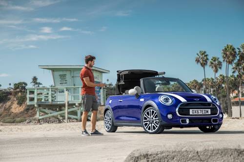 MINI Convertible Cooper S Lifestyle Exterior. Options Shown.