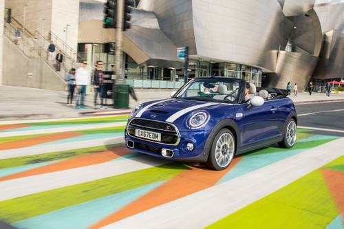 MINI Convertible Cooper S Lifestyle Exterior. Options Shown.