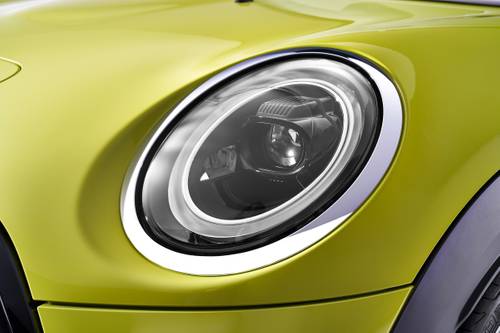 2022 MINI Convertible Cooper S Headlamp Detail